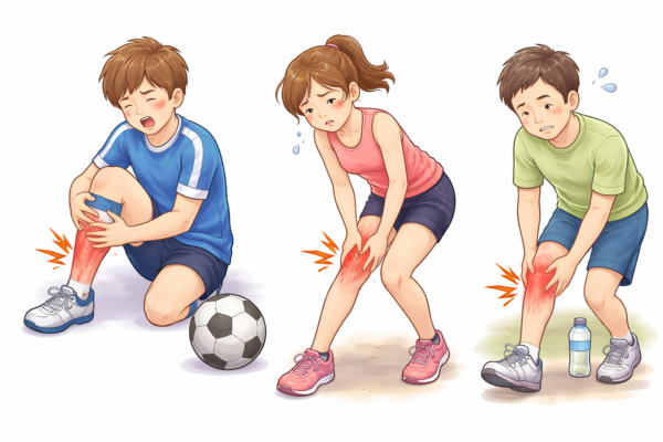 肉離れの絵
