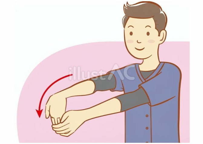 前腕ストレッチ
